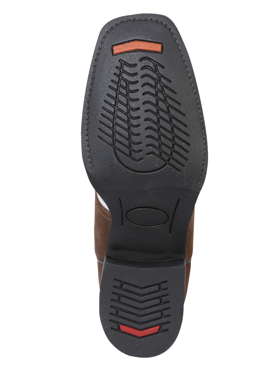 El General Rodeo Boot - Crazy Nobuck Dark Brown 33313