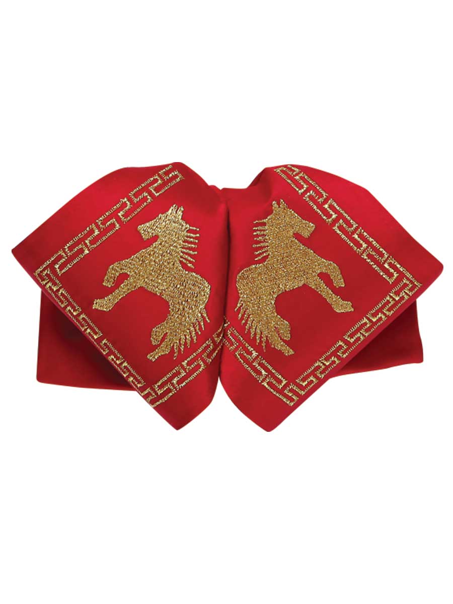 Adult
Mexican Charro Bow Tie 100% Polyester Red/Gold 600122