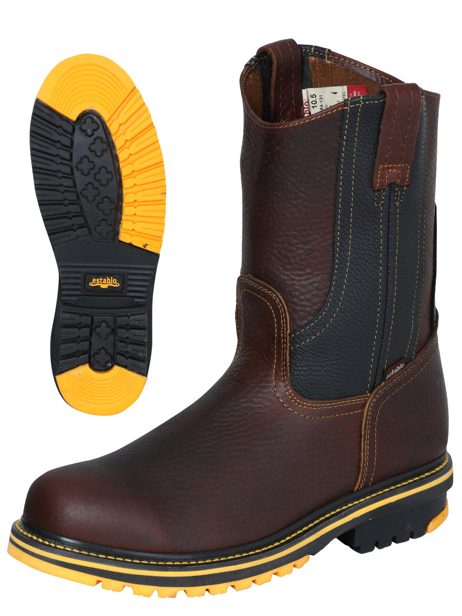 Establo Men’s Work Boot - Bull Fight Leather

 - Shedron  41538