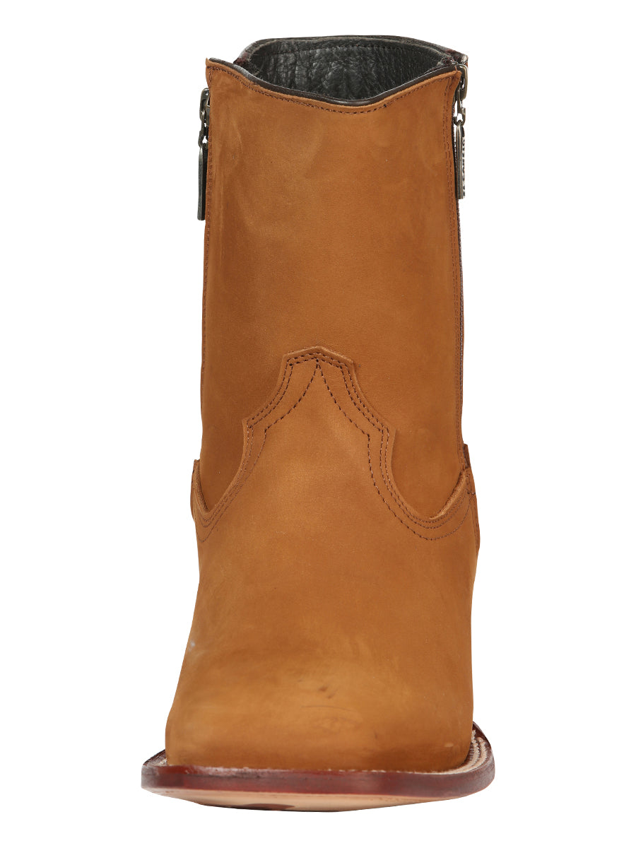 El Canelo Men’s Ankle Boots - Nobuck Taupe 45215