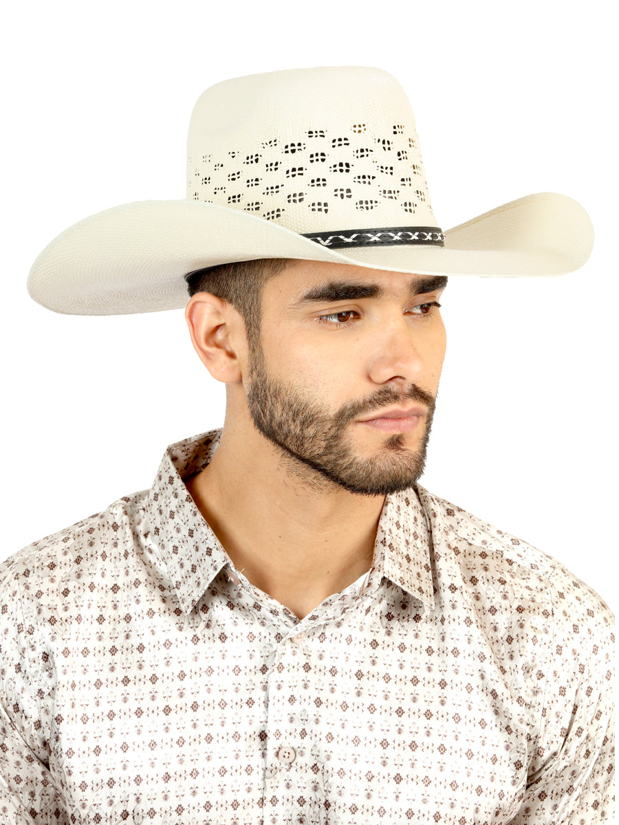 Men's El General 20X Palm Straw Western Hat - Bangora Toro  45763